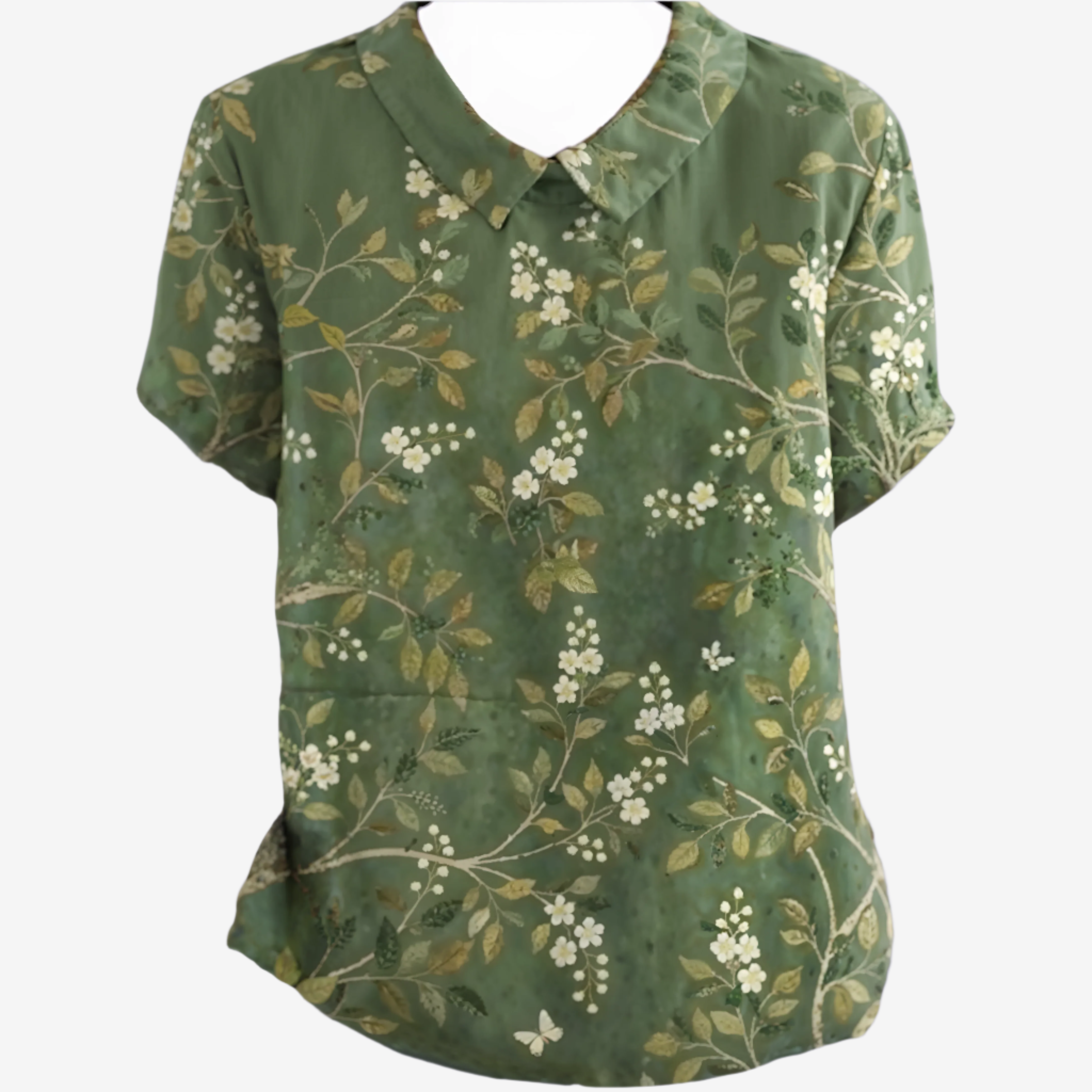Amélie™ Vintage lněná halenka