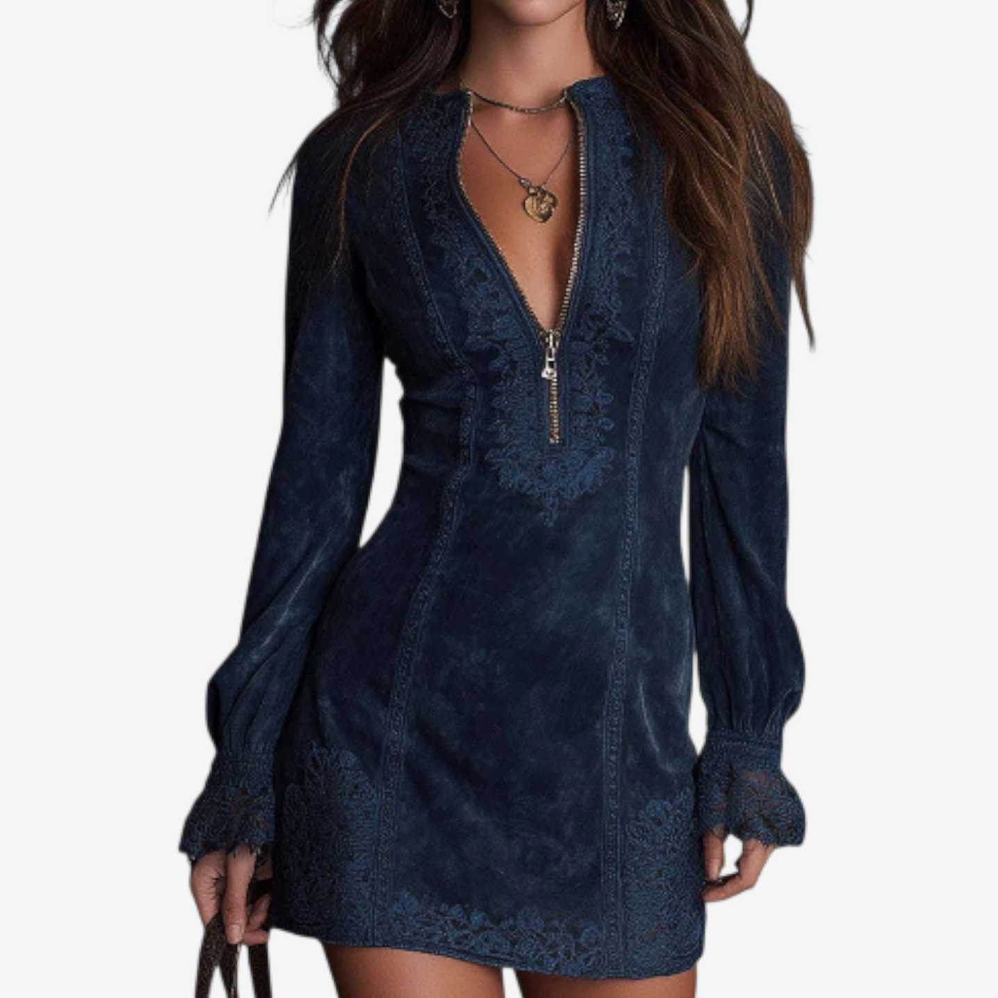 Nelly™ Vyšívané šaty