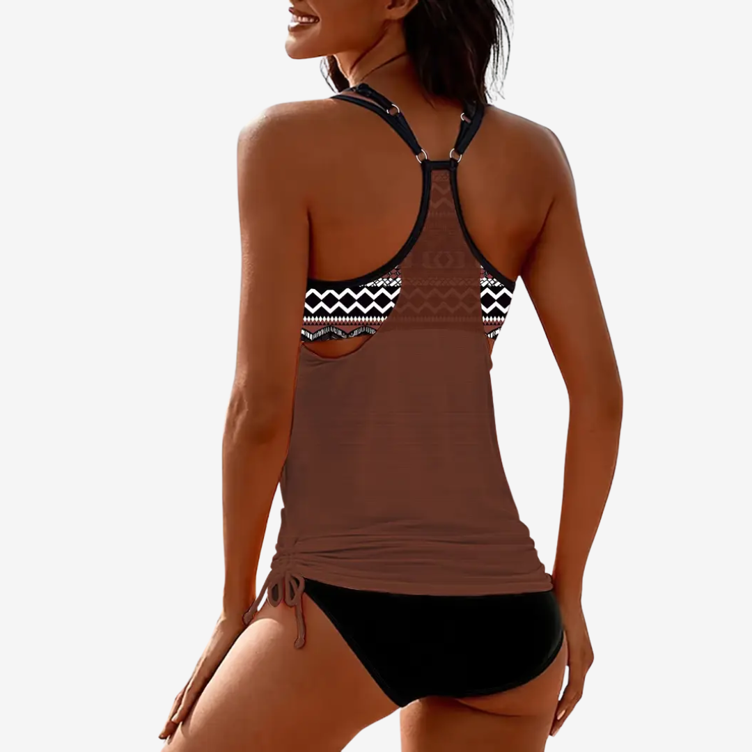 Louna™ Tankiny s potiskem kokosové palmy