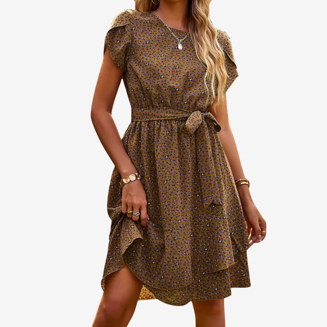 Noéva™ Midi kalhoty s květinovým potiskem