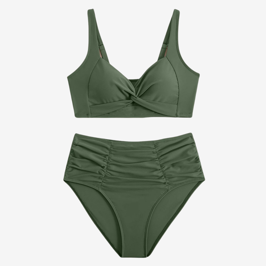 Tiphany™ Bikiny s krouceným výstřihem do V