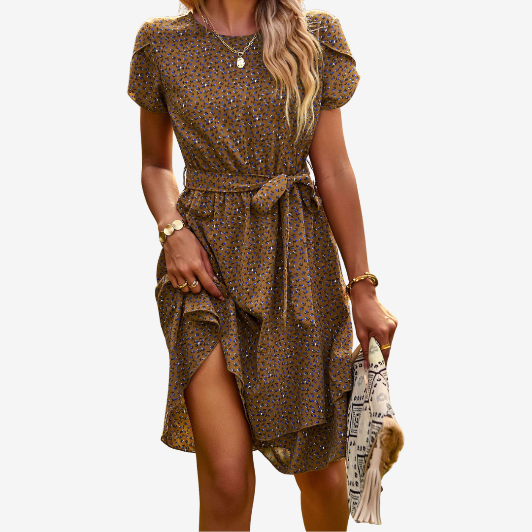 Noéva™ Midi kalhoty s květinovým potiskem