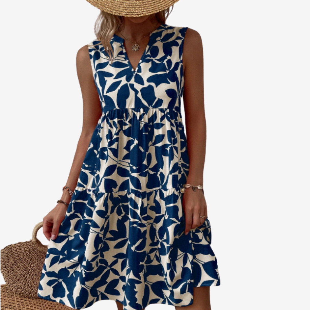 Séraphine™ Midi s listovými vzory