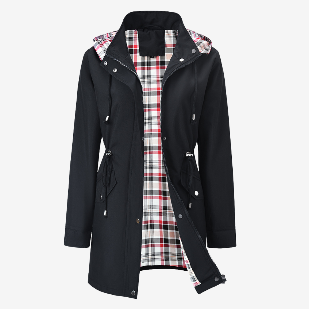 Adélise™ Elegantní bunda s kapucí