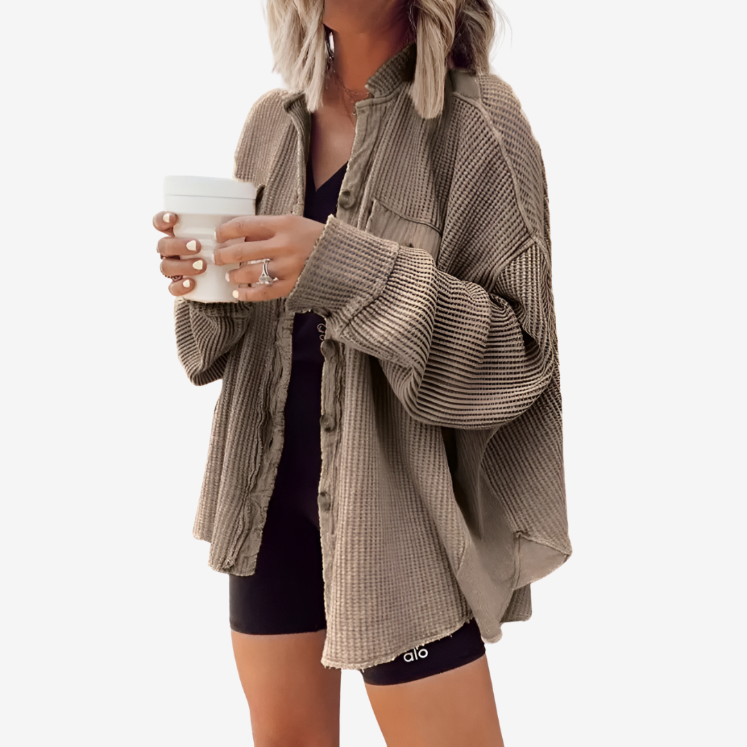 Claudine™ Žebrovaná košile