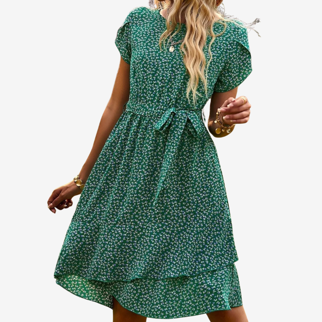 Noéva™ Midi kalhoty s květinovým potiskem