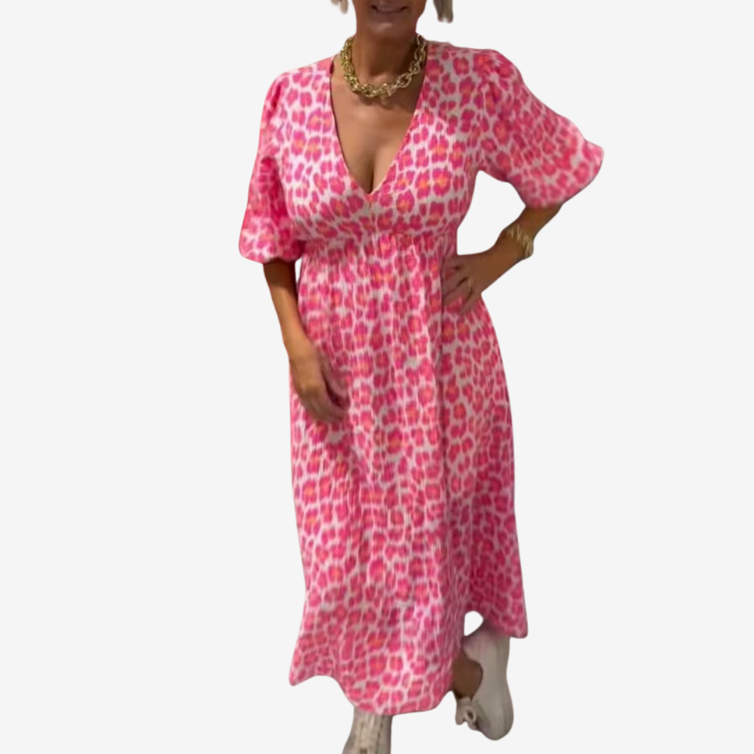 Rosetta™ Šaty s leopardím potiskem