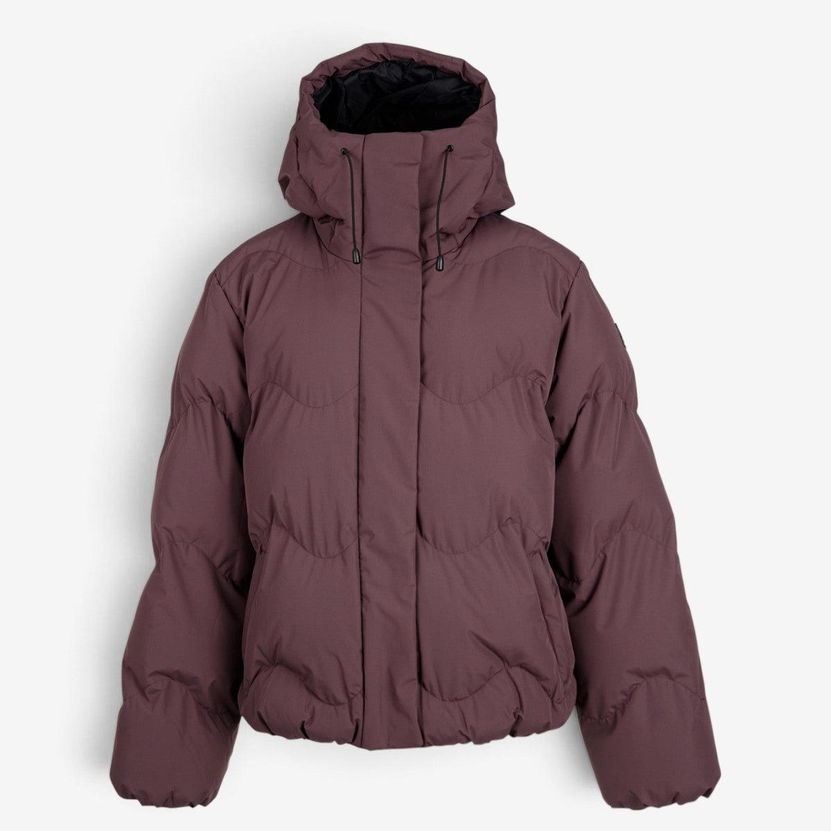 Sienna™ Oversize prošívaná bunda s kapucí