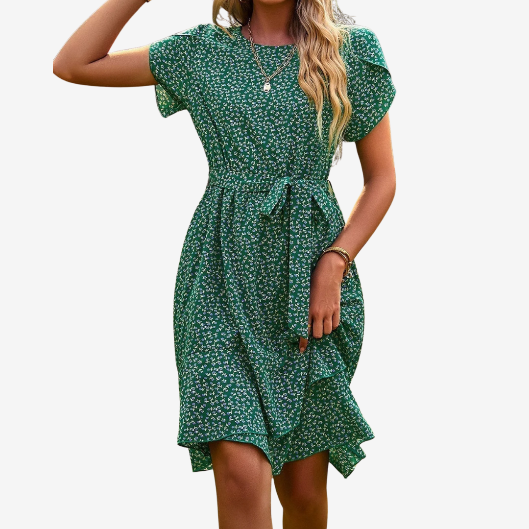 Noéva™ Midi kalhoty s květinovým potiskem