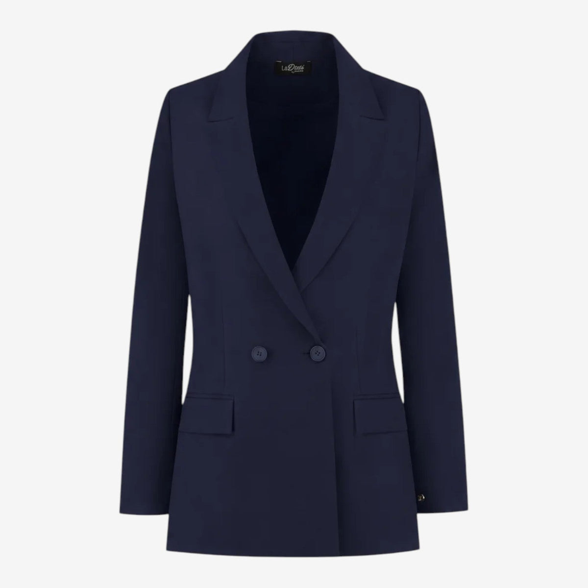 Olivia™ Dvouřadový střižený blazer