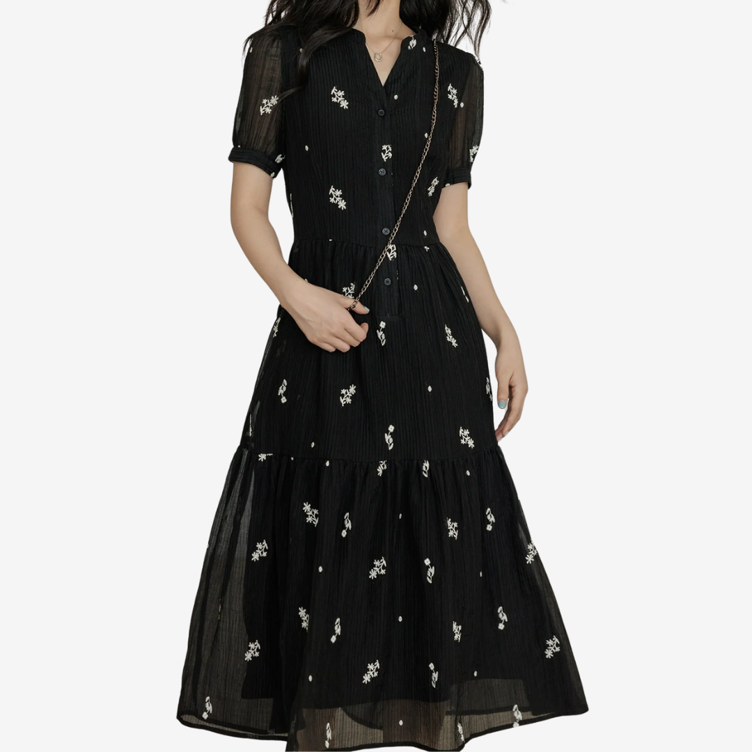 Mélania™ Černá květina