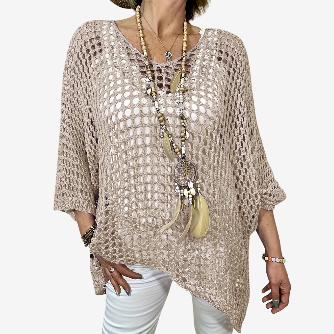 Apolline™ Lehký pletený svetr