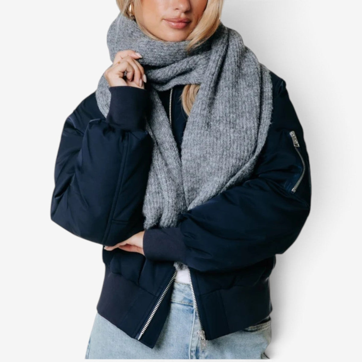 Marielle™ Zipová Utility Bunda