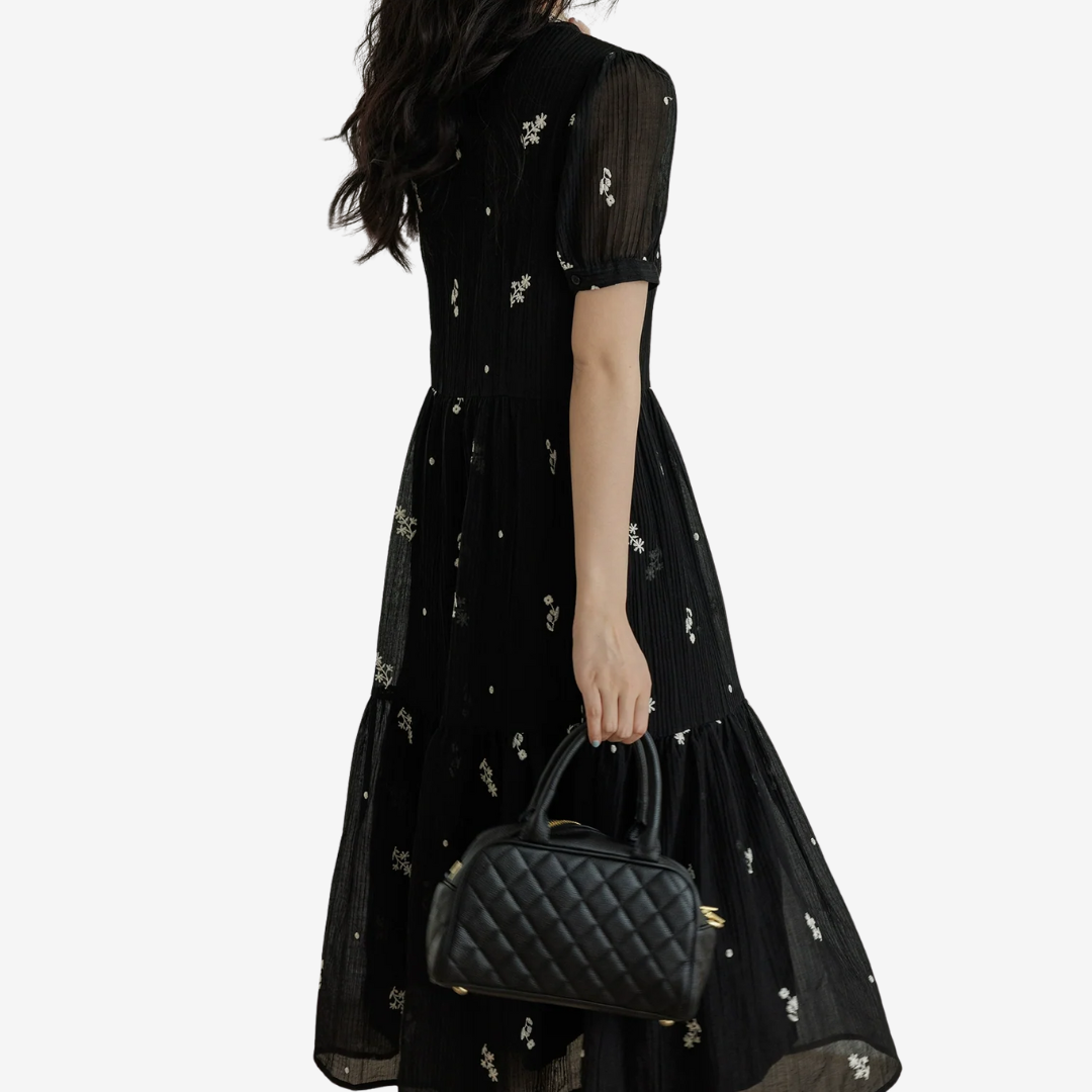 Mélania™ Černá květina