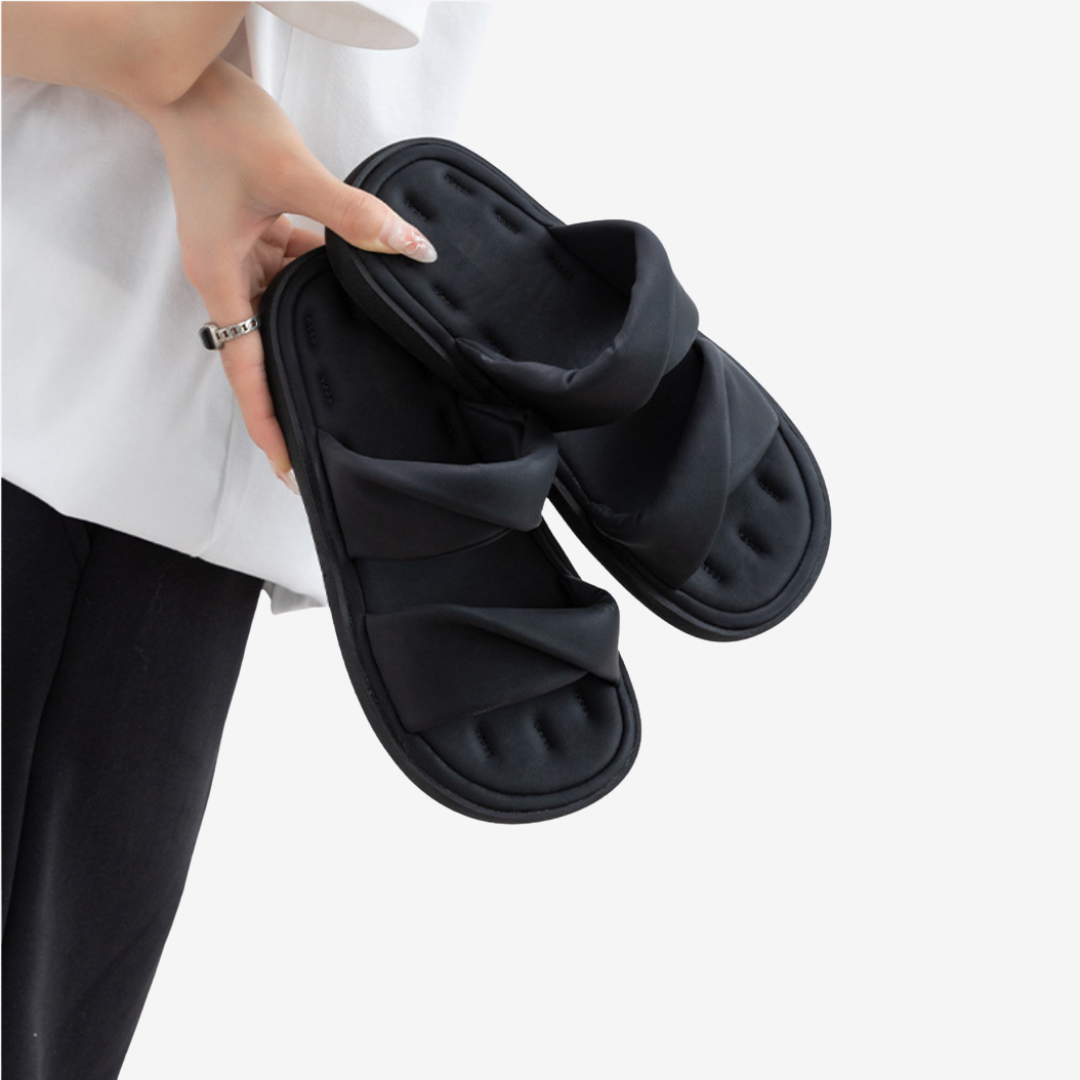 Adélaïde™ Kožené ploché sandály