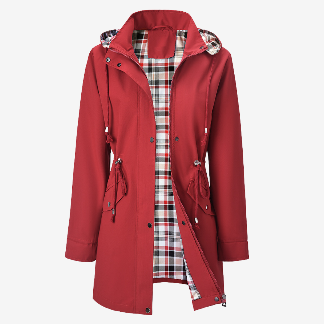 Adélise™ Elegantní bunda s kapucí