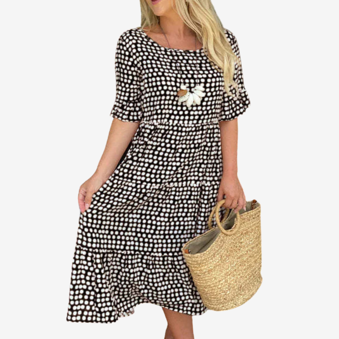 Théa™ Květinový kostkovaný