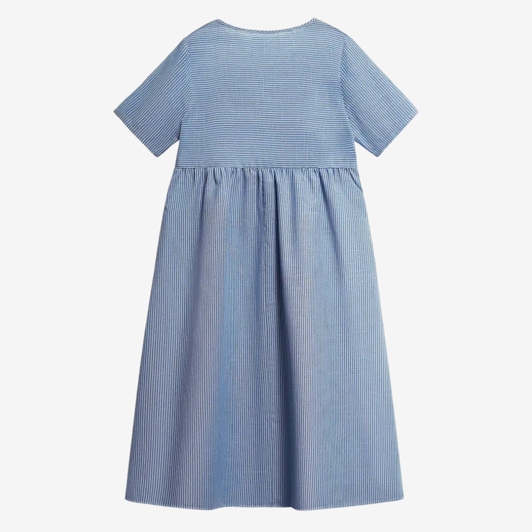 Liora™ Retro pruhované midi