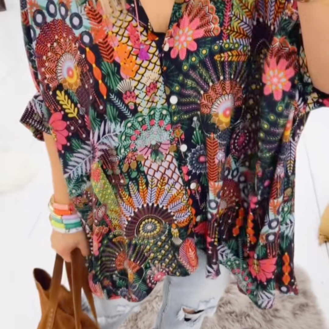 Fabiola™ Patchworková košile