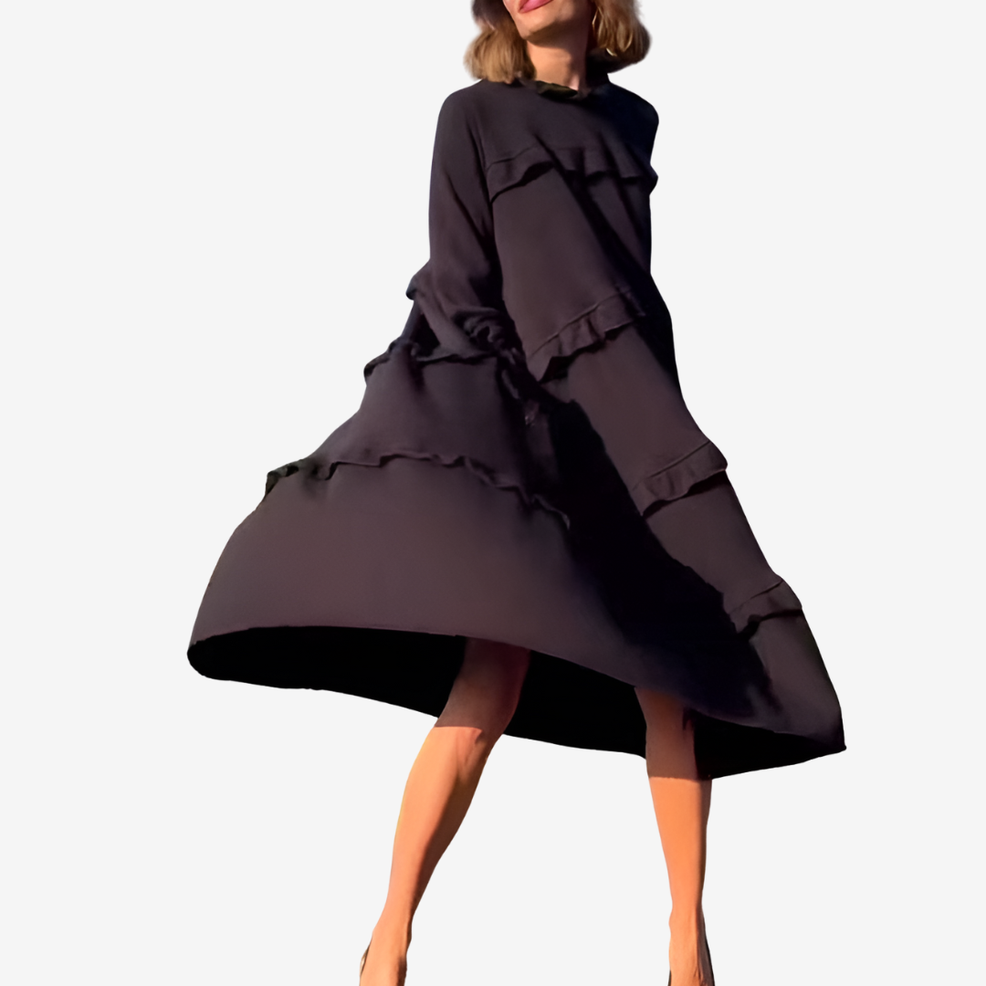 Lauren™ Volánkové midi šaty