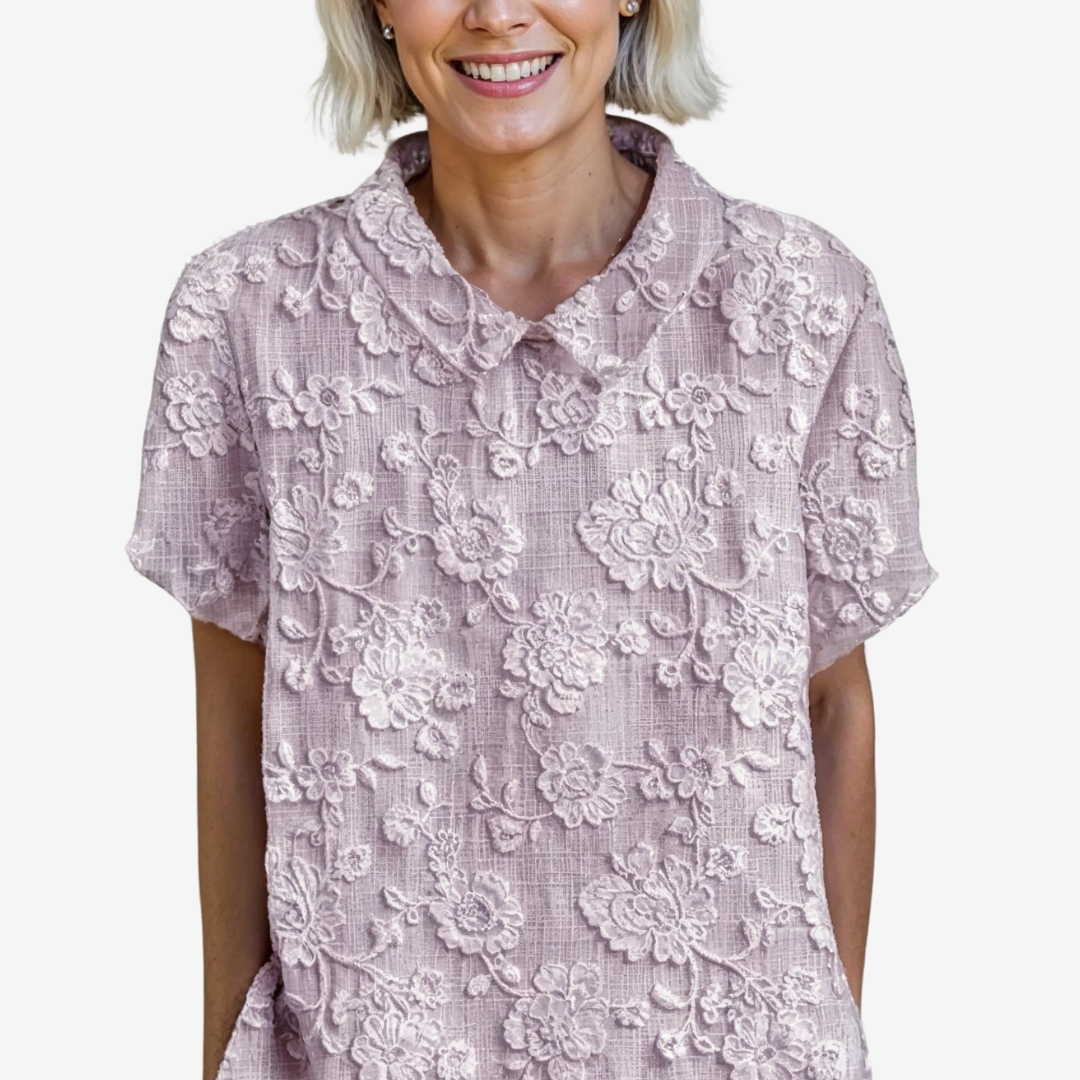 Amélie™ Vintage lněná halenka