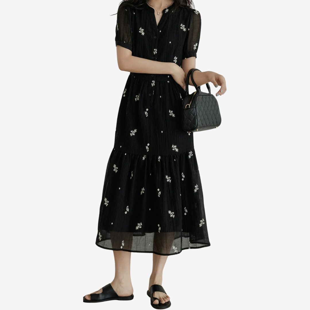 Mélania™ Černá květina