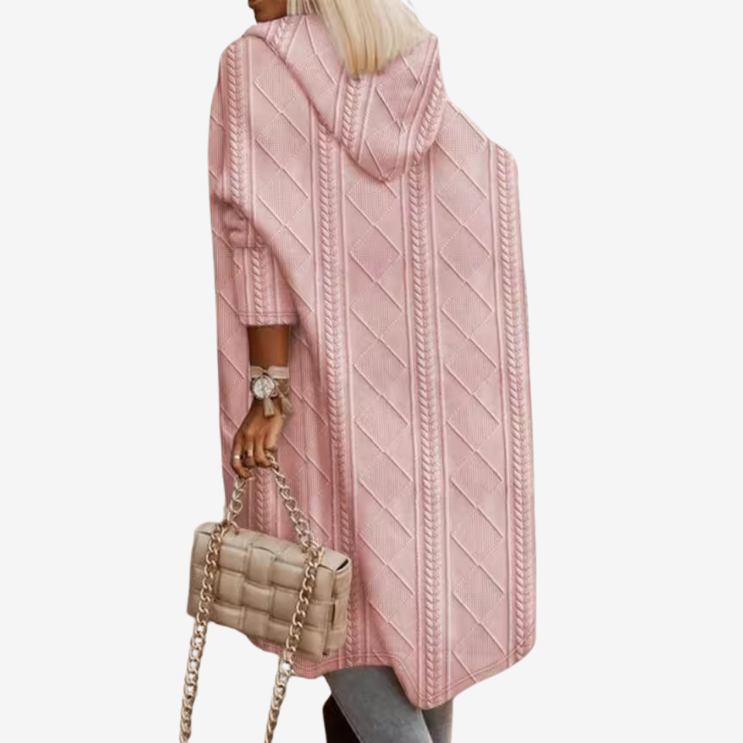 Janice™ Dlouhý pletený kardigan