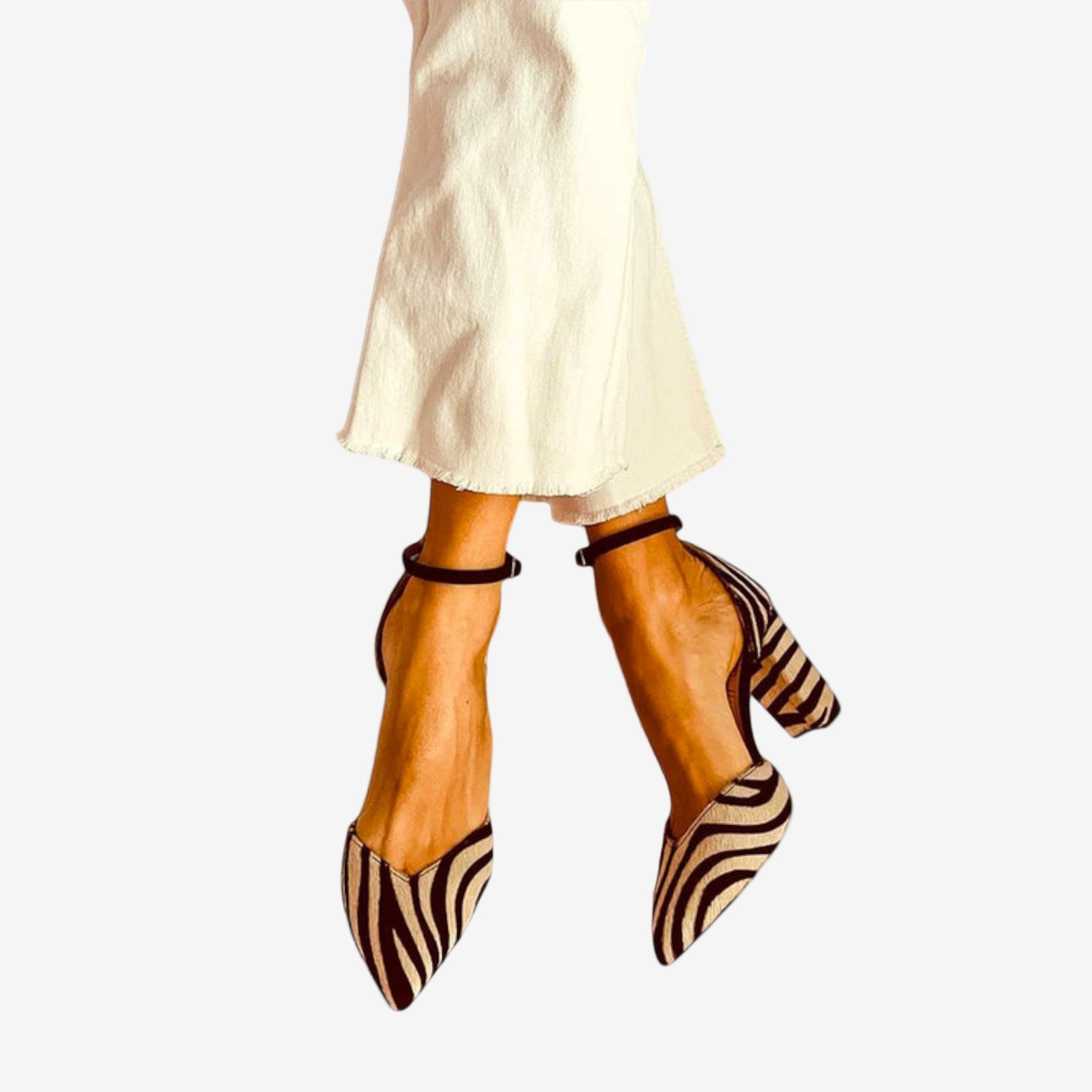 Zira™ Pruhované lodičky