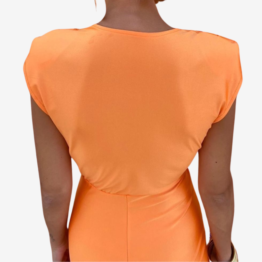 Assia™ Nařasené midi šaty