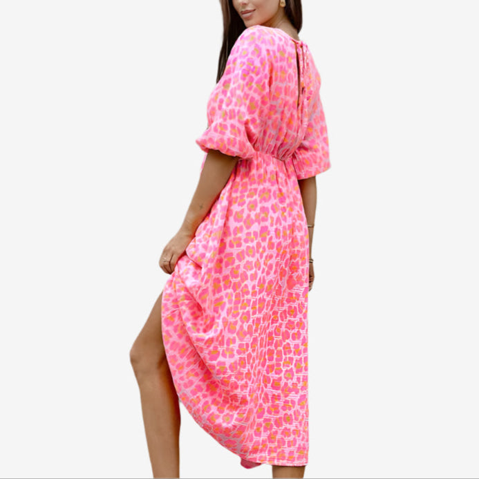 Rosetta™ Šaty s leopardím potiskem