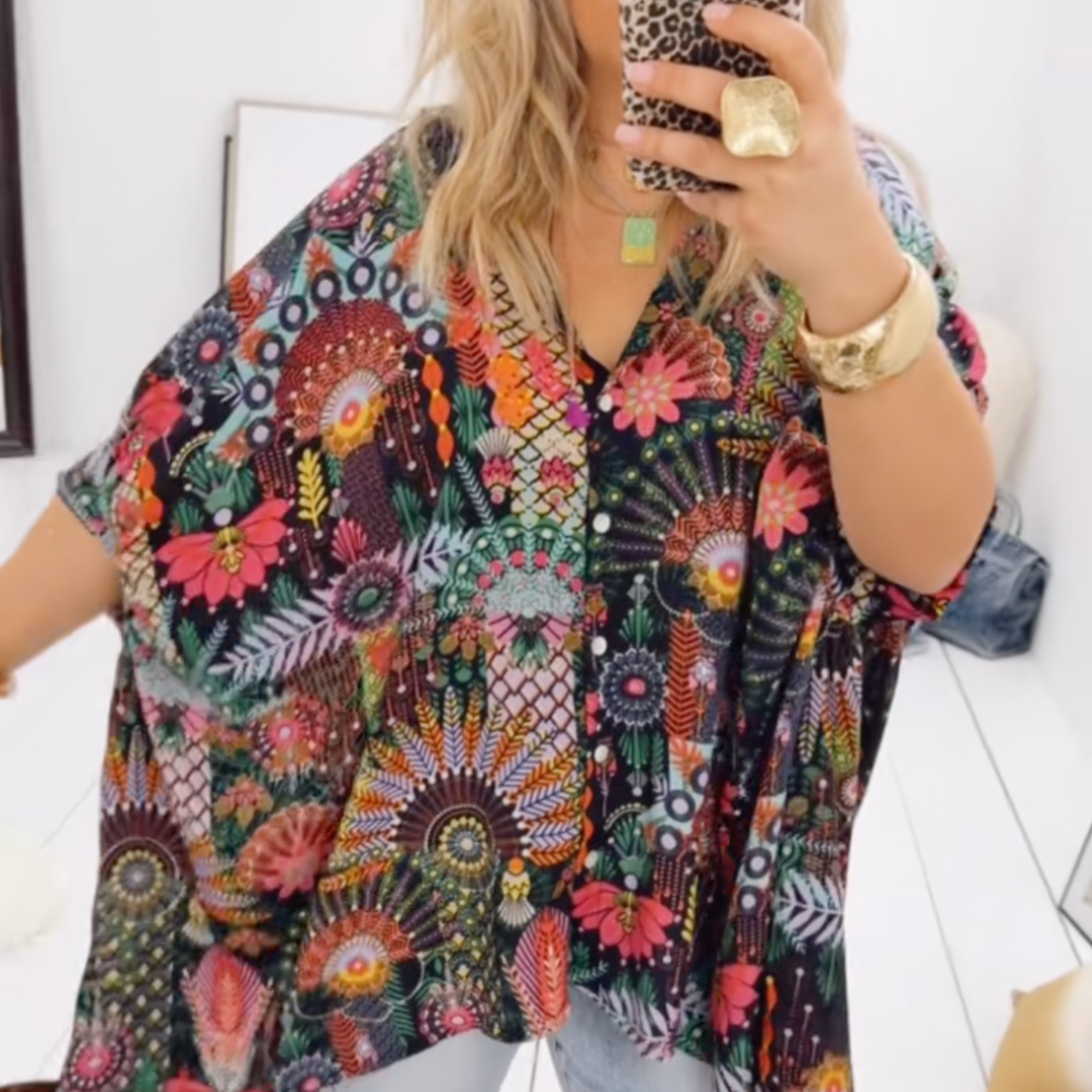 Fabiola™ Patchworková košile