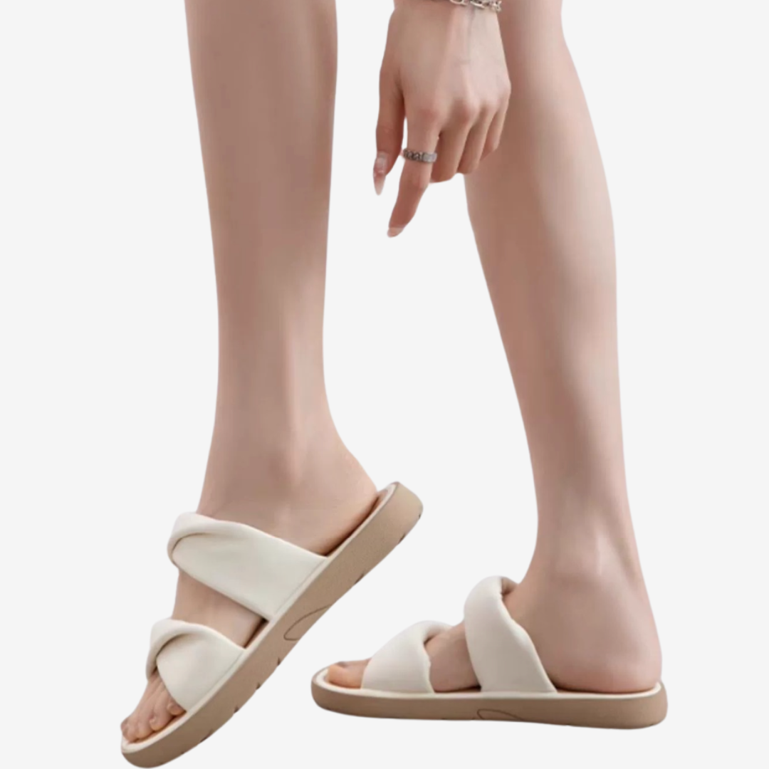 Adélaïde™ Kožené ploché sandály