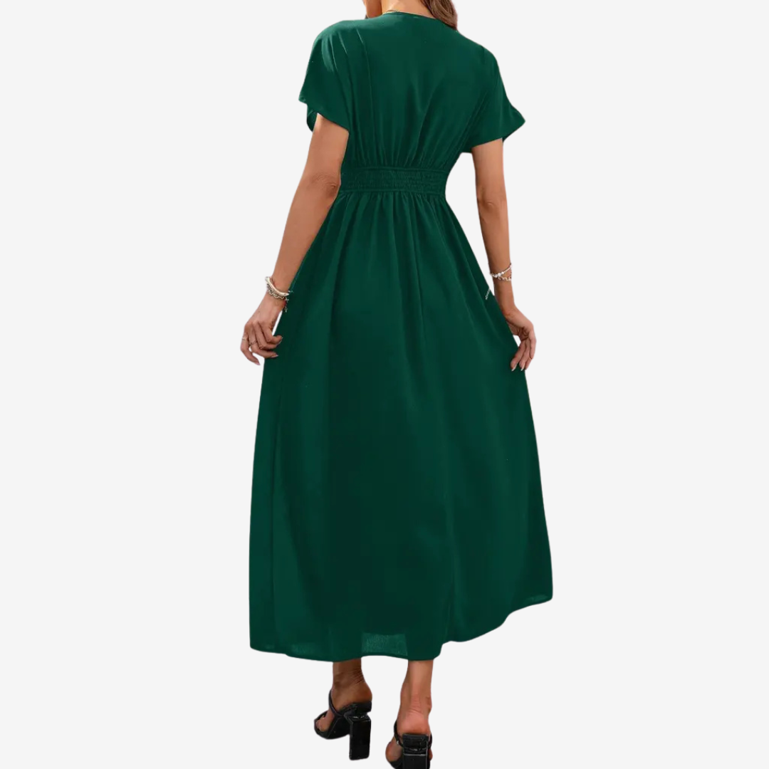 Serena™ Elegantní šaty s rozparkem