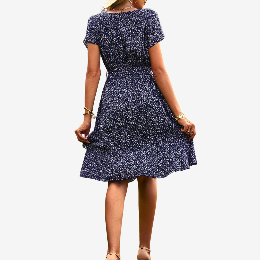 Noéva™ Midi kalhoty s květinovým potiskem