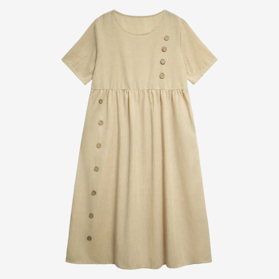 Liora™ Retro pruhované midi