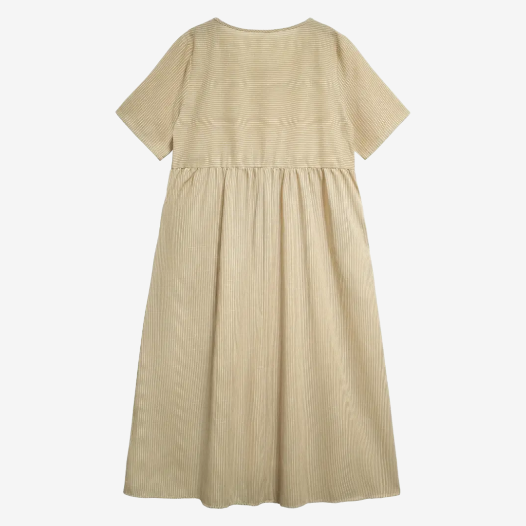 Liora™ Retro pruhované midi