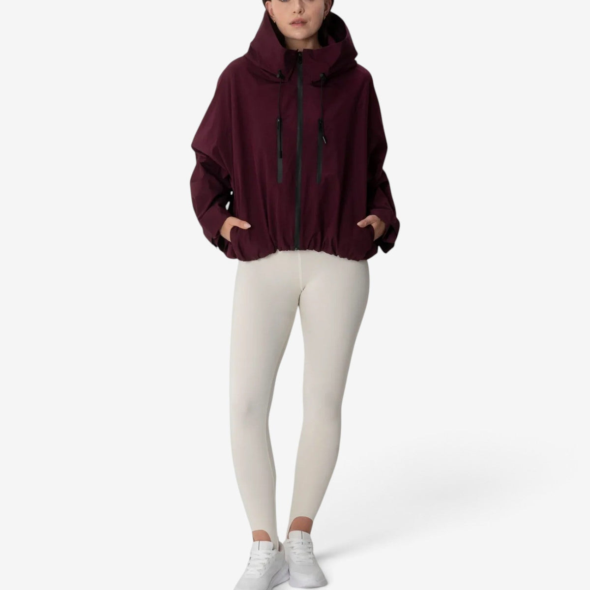 Amara™ Oversized větrovka s kapucí