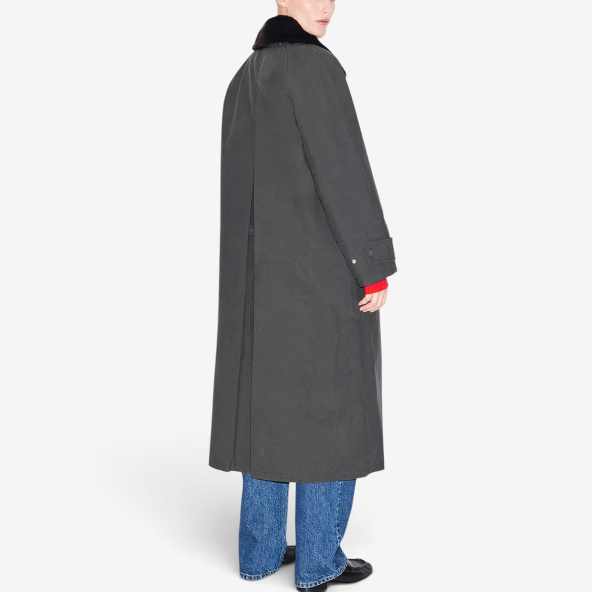Henriette™ Oversized přepásaný kabát