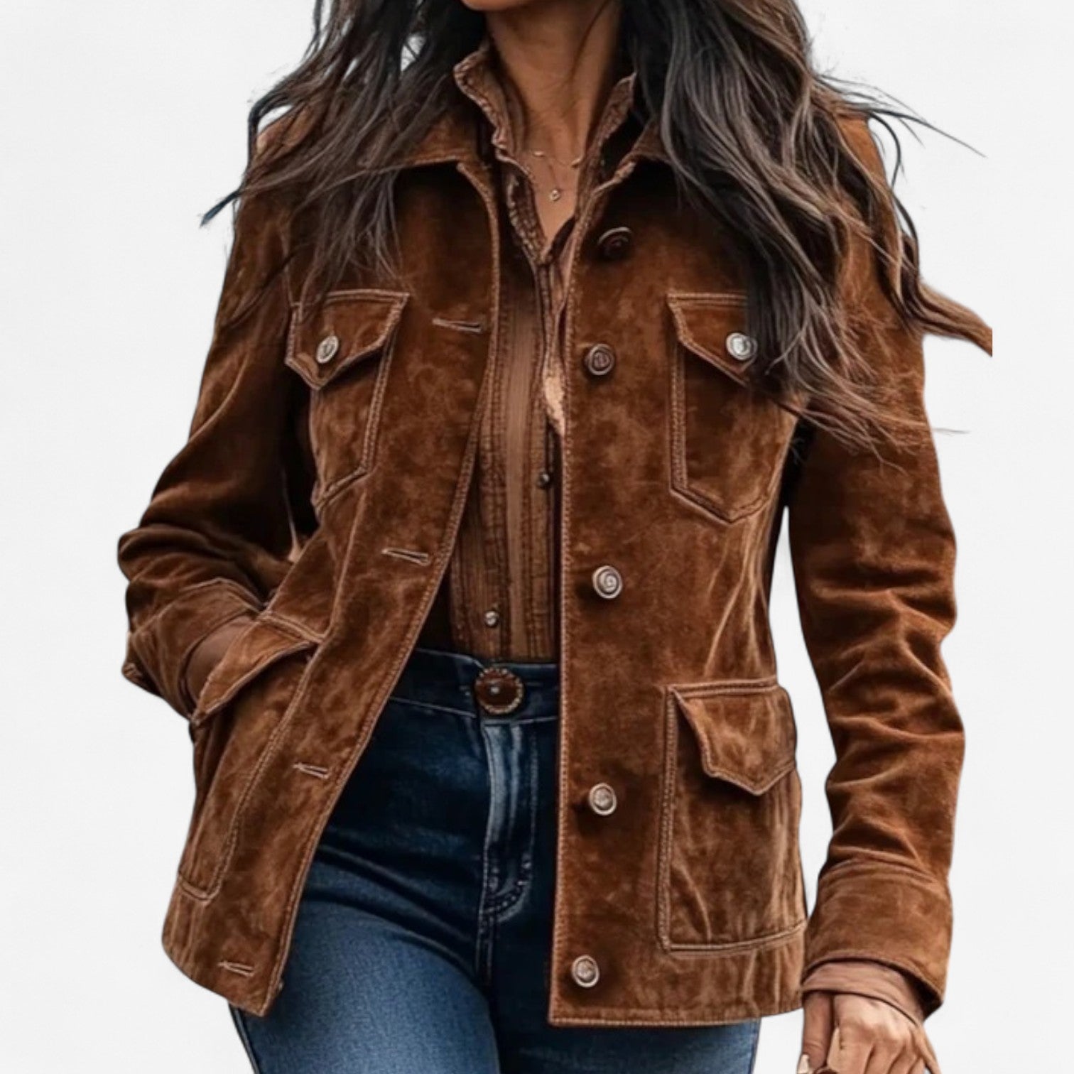 Magalie™ Bunda v bohémském stylu