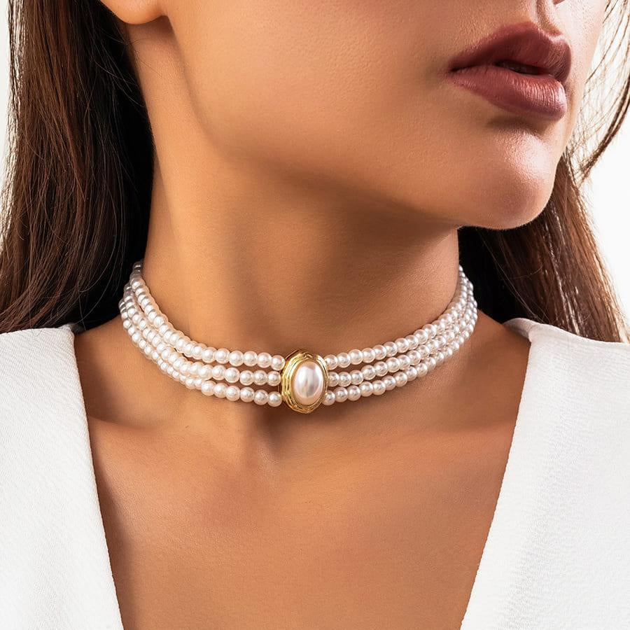 Teixer™ Elegantní korálkový náhrdelník