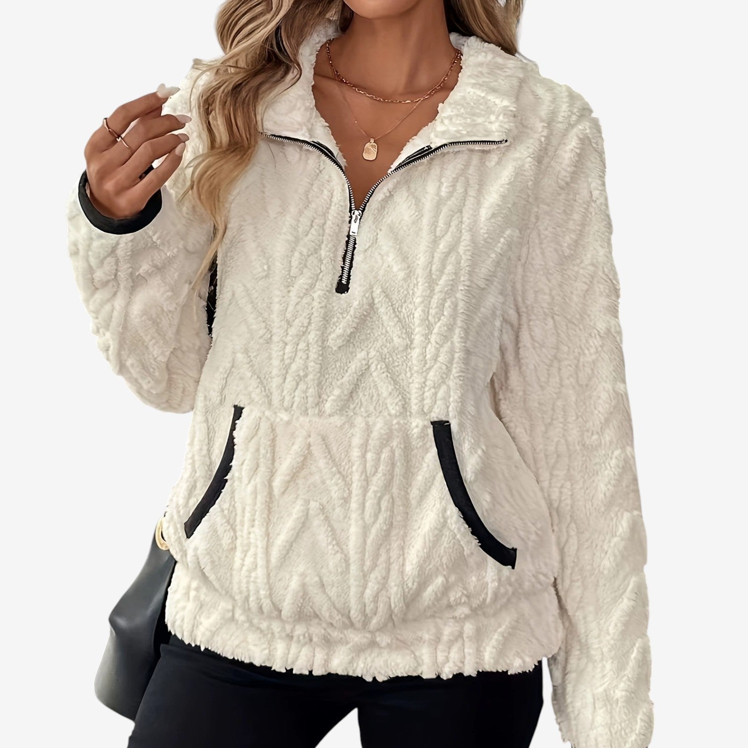 Annie™ Pohodlná vesta na zip