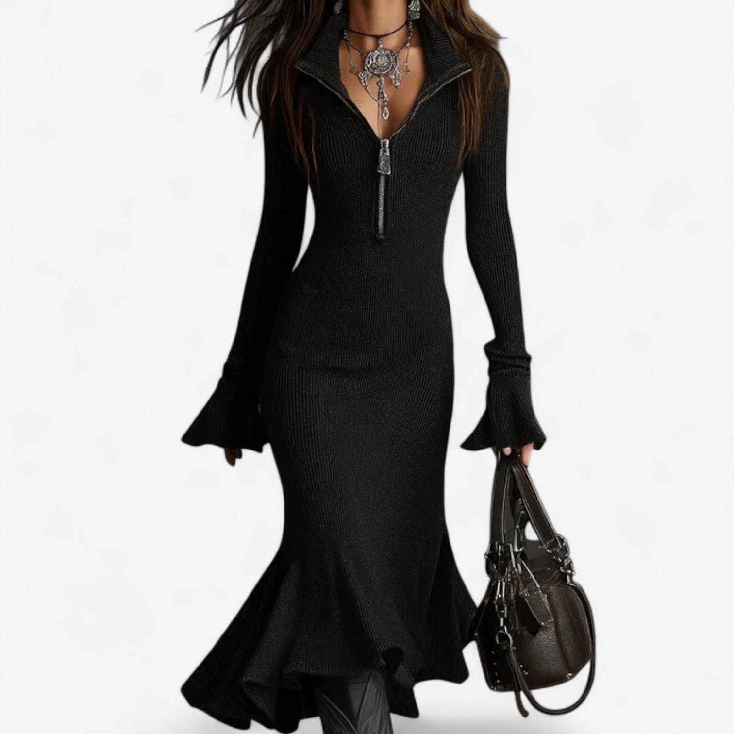 Maud™ Šaty se zipem