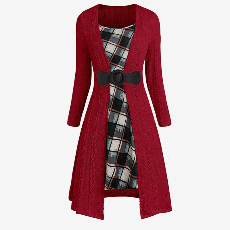 Ela™ Svetrové šaty s detaily