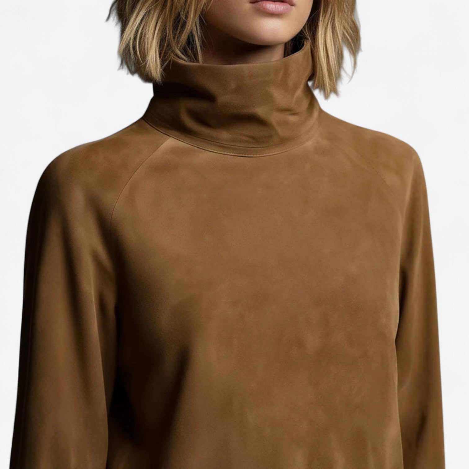 Tania™ Mini šaty s vysokým výstřihem