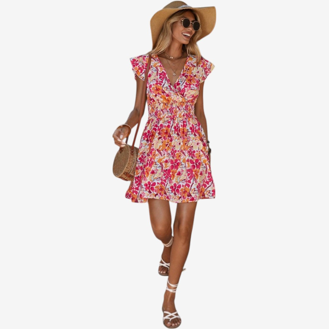 Thaïs™ Květinové rozšířené šaty