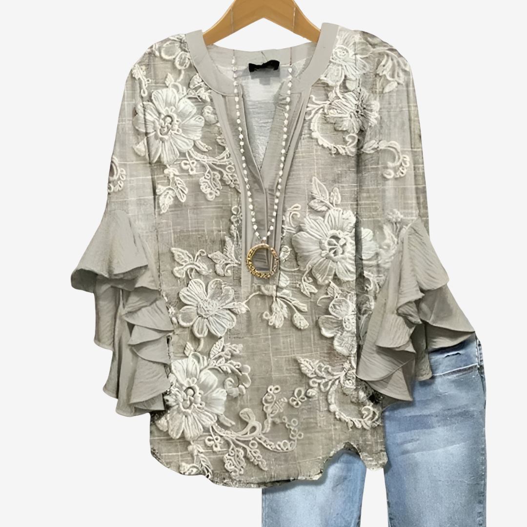 Délphia™ Boho šaty s volánky