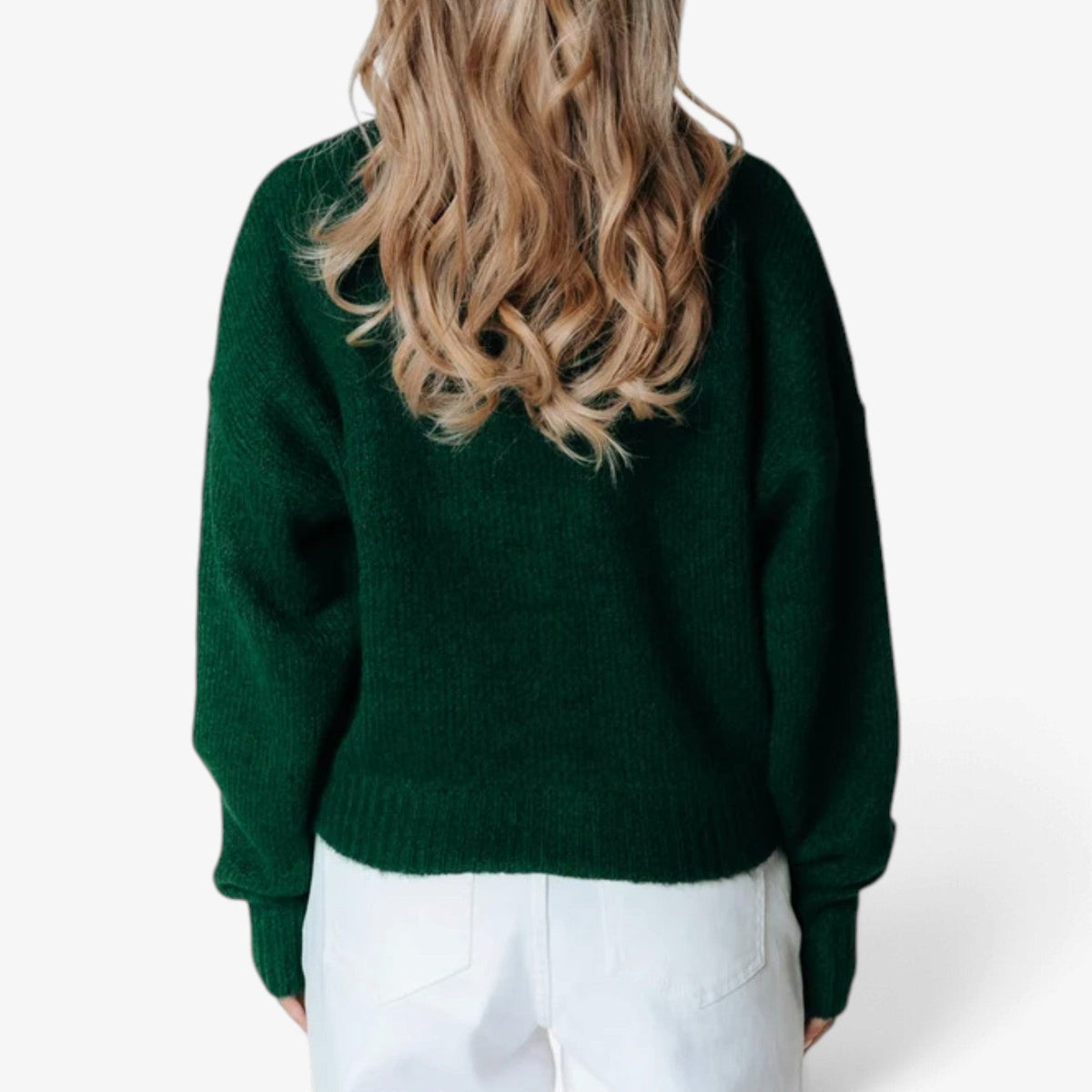 Mireille™ Zkrácený kardigan s knoflíkovou légou