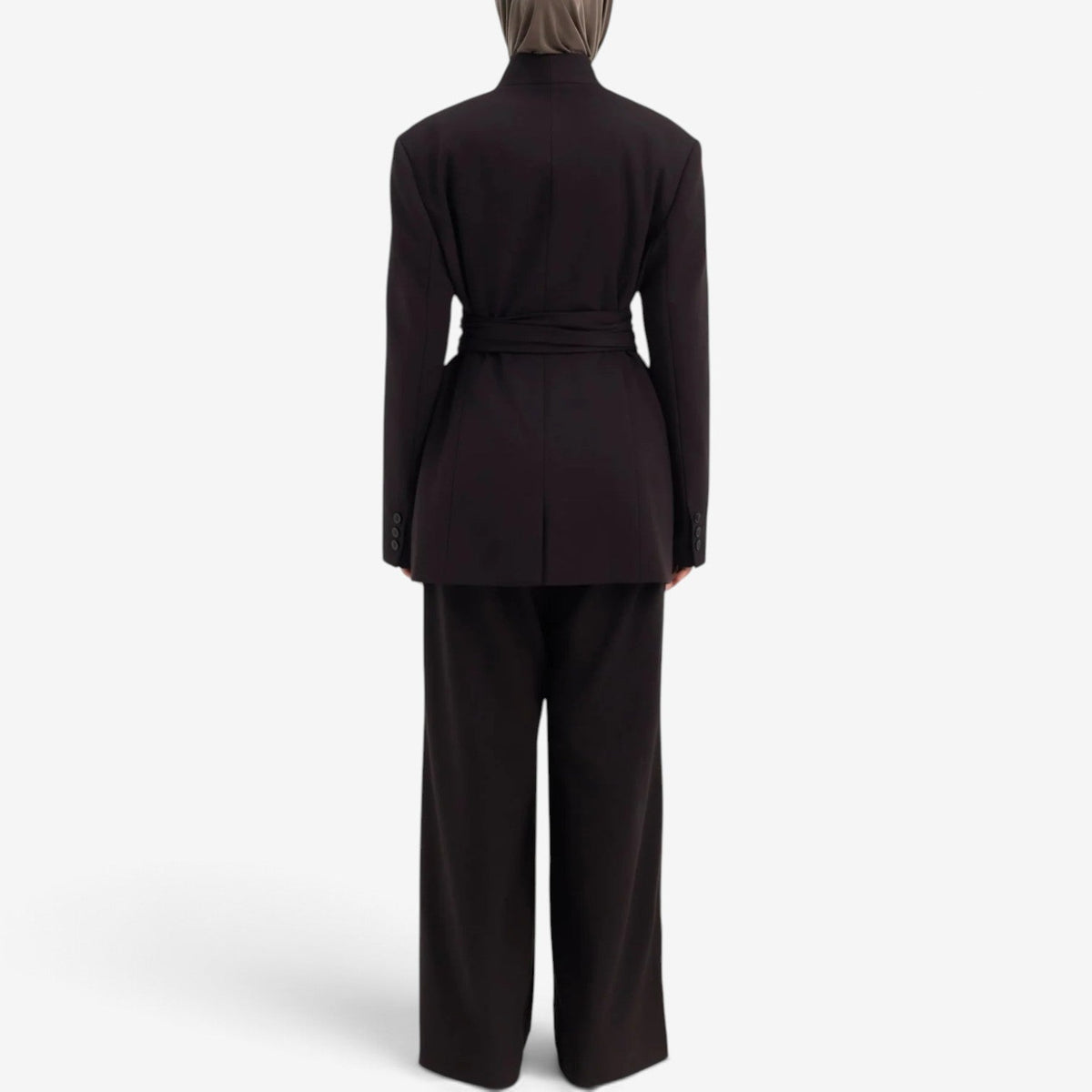 Marcella™ Elegantní sako s vázáním v pase