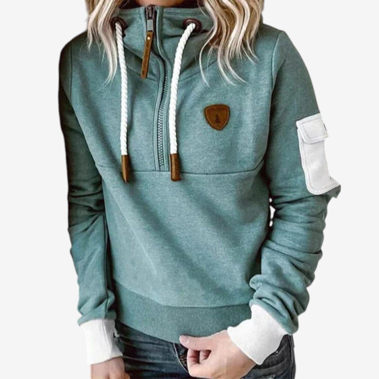 Severine™ Pohodlná mikina s kapucí