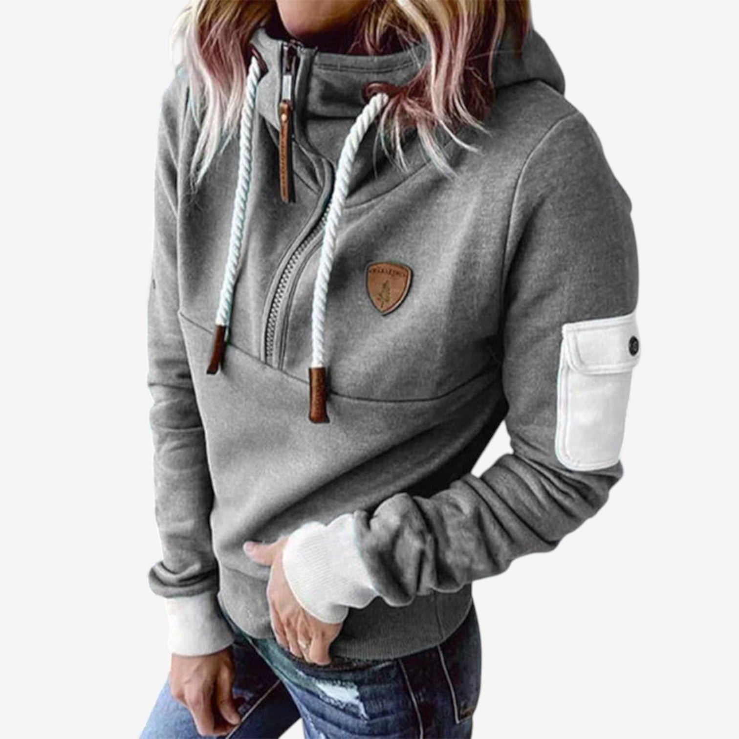 Severine™ Pohodlná mikina s kapucí